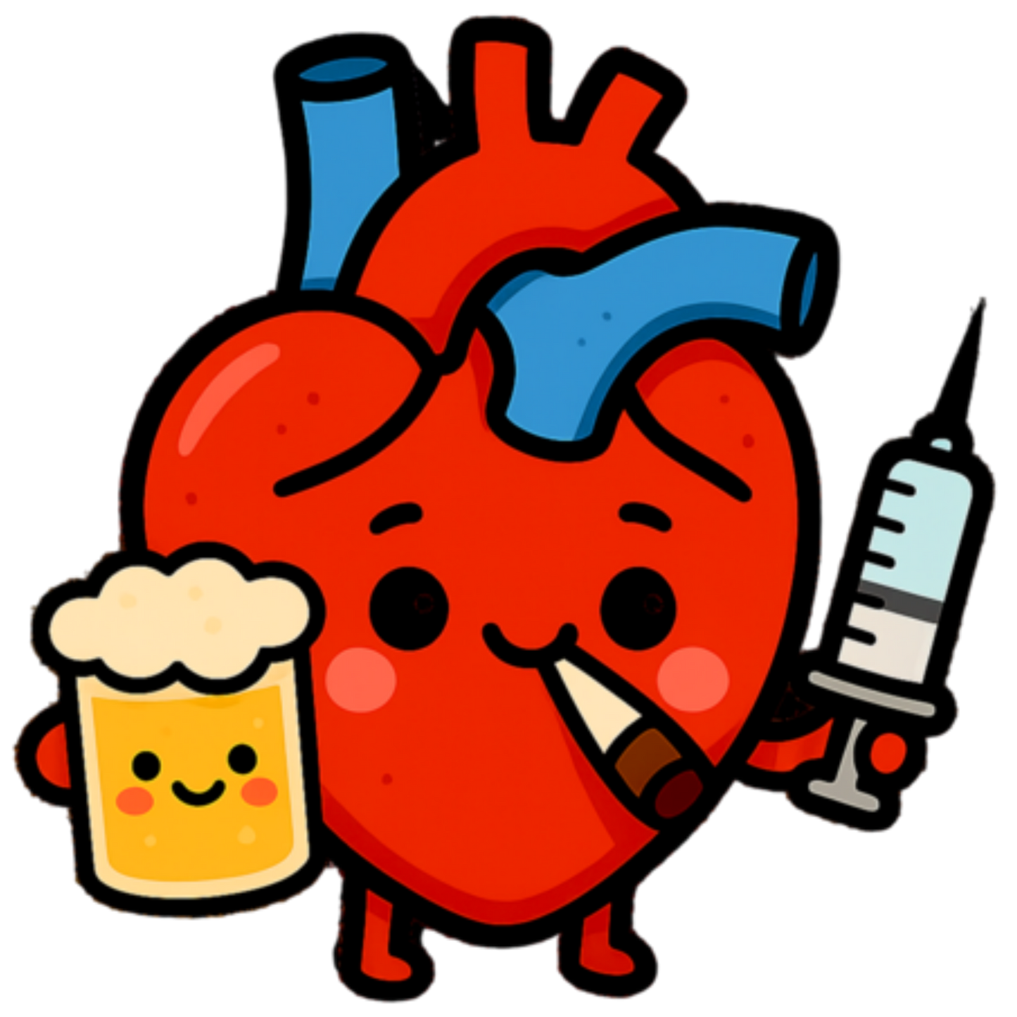 Heart Sticker color option 1