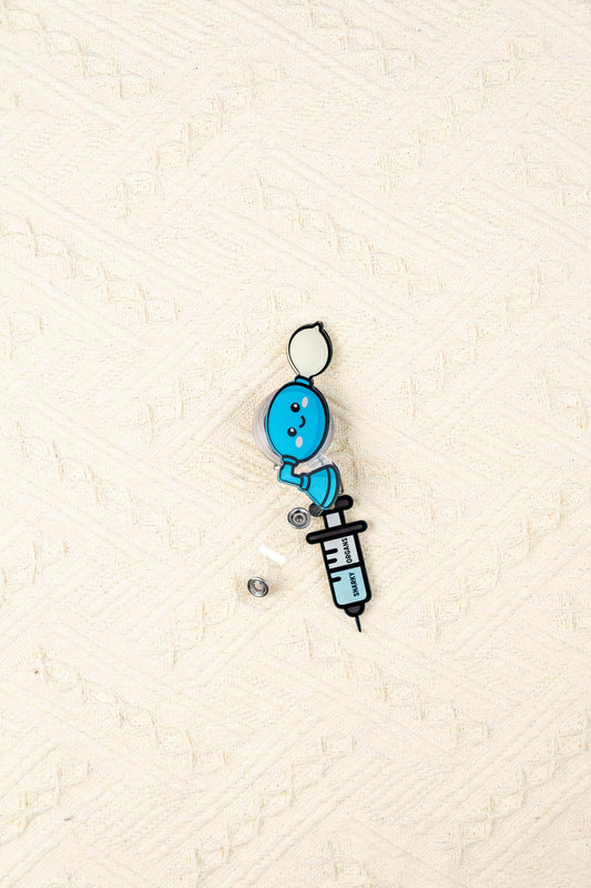 BagMask Badge Reel - Retractable Respiratory Therapy ID Holder