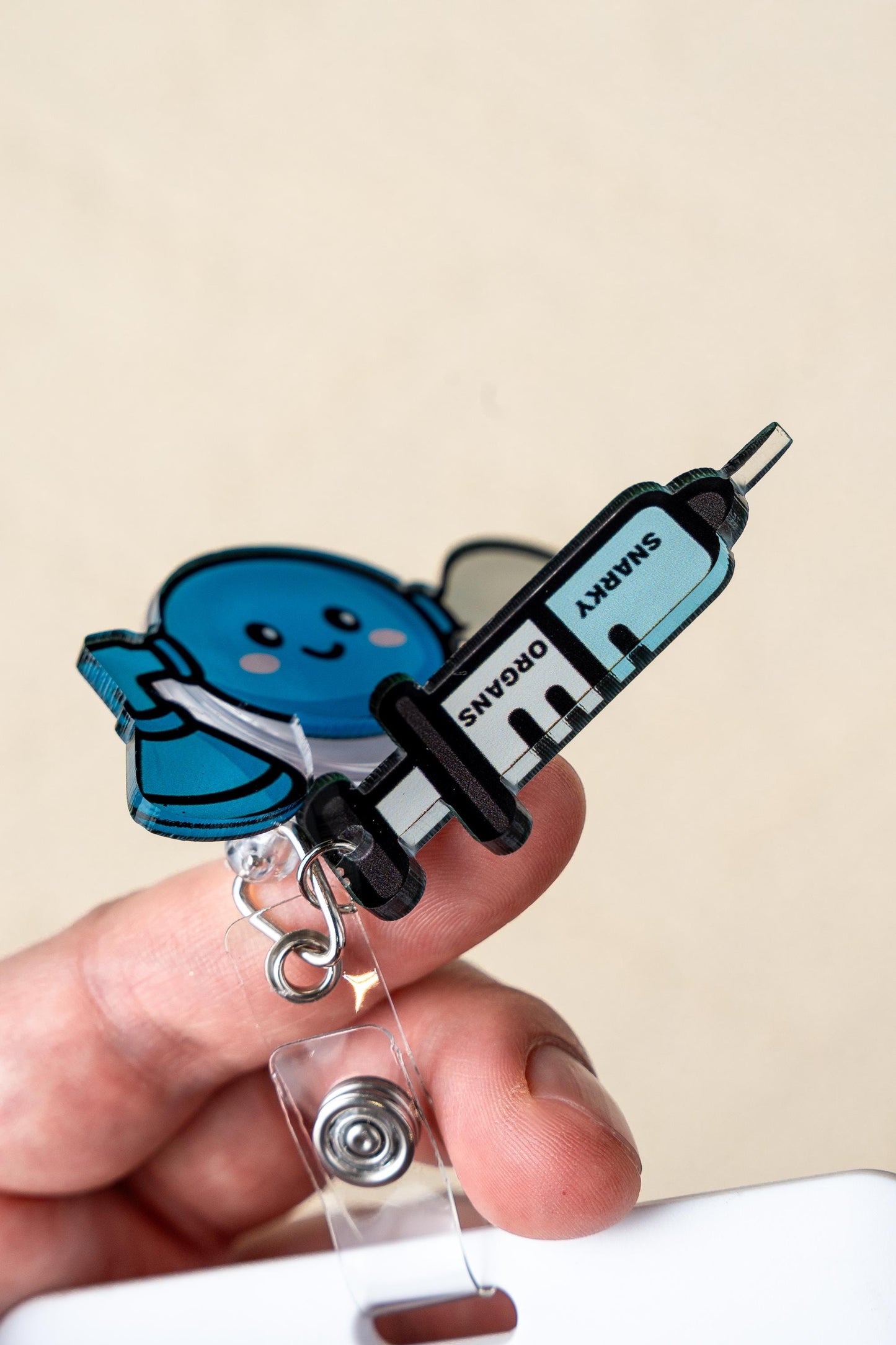 BagMask Badge Reel - Retractable Respiratory Therapy ID Holder