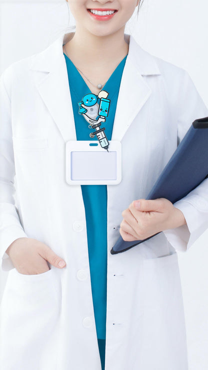 BagMask Badge Reel - Retractable Respiratory Therapy ID Holder