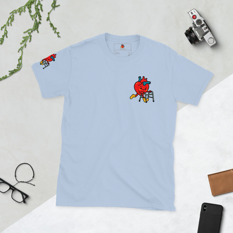 Heart Physical Therapy T-Shirt color option 7