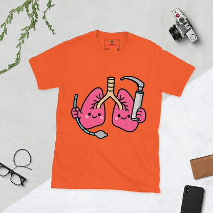 Lung Laryngoscope T-Shirt color option 1