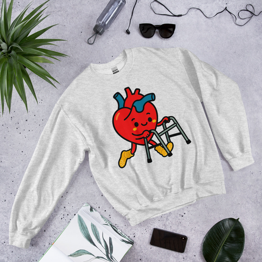 Heart Physical Therapy Sweatshirt color option 7