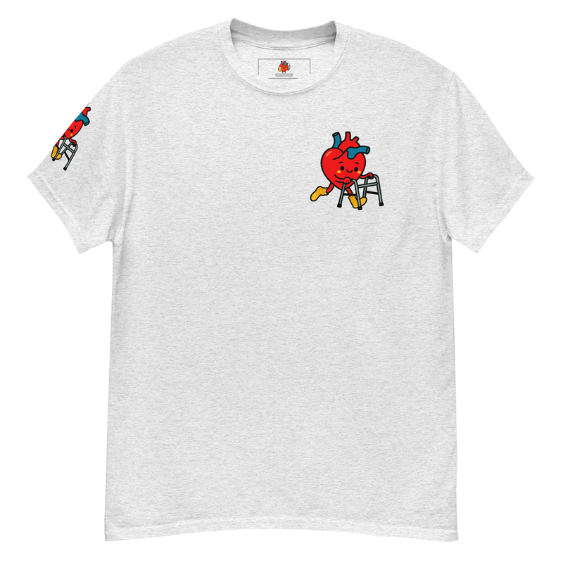 Heart Physiotherapist T-Shirt color option 7