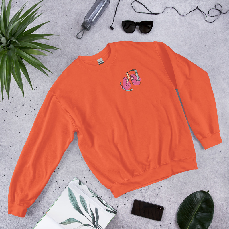 Lung Laryngoscope Sweatshirt color option 4