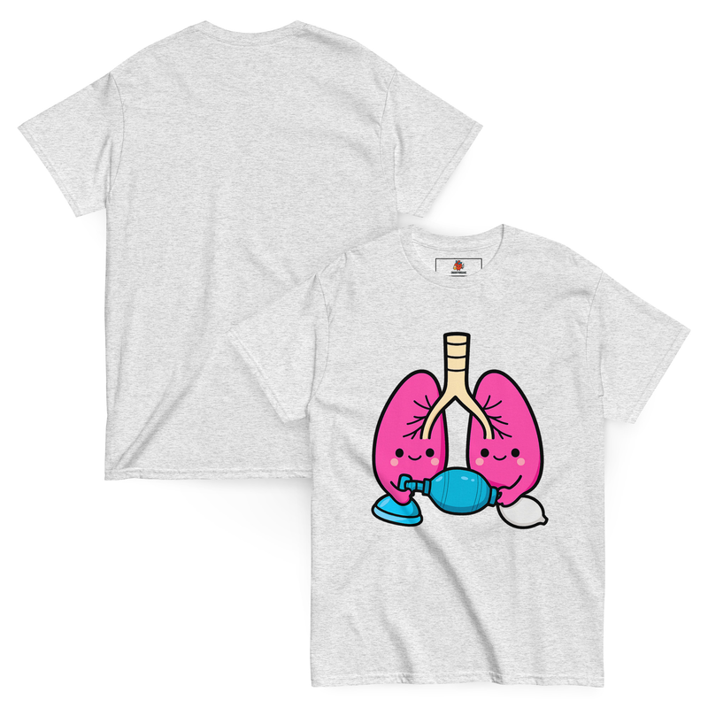 Lung BagMask T-Shirt color option 6