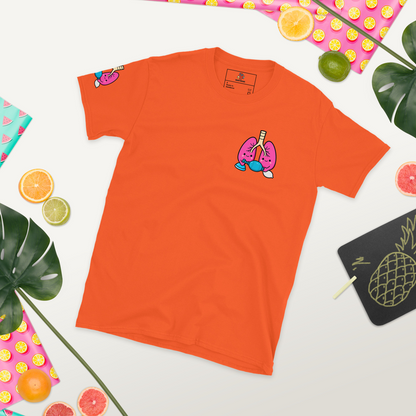 Lung BagMask T-Shirt color option 2