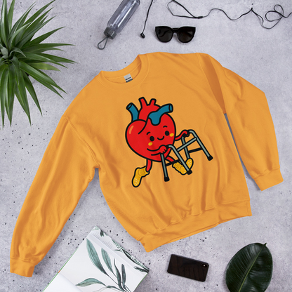 Heart Physical Therapy Sweatshirt color option 5