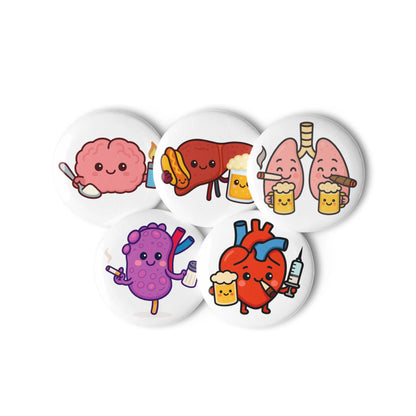 Snarky Organs Vinyl Sticker - Funny Healthcare Nurse Gift