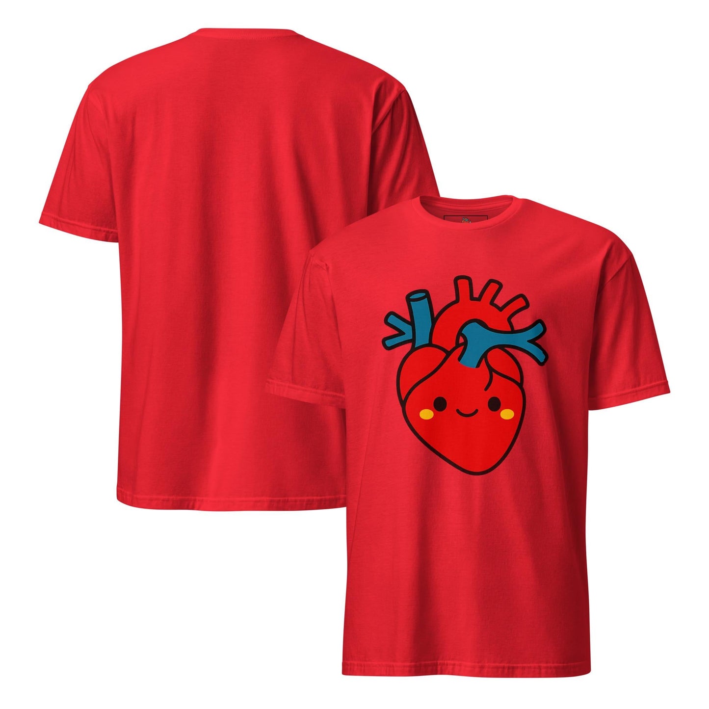 Heart T-Shirt (Large Print) - Funny Cardiology Nurse Gift