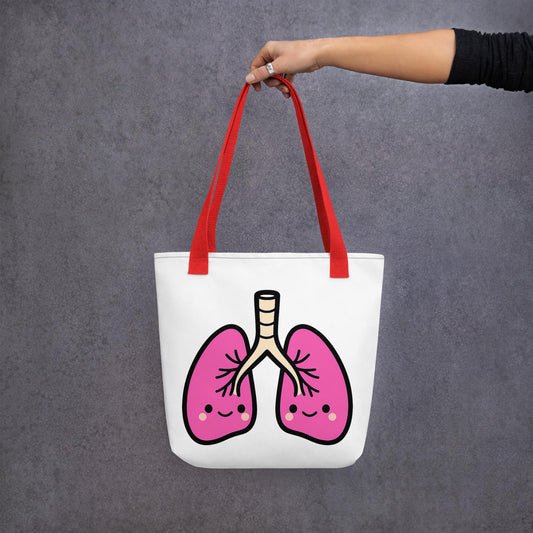 Lung Tote Bag - Respiratory Therapy Medical Student Gift