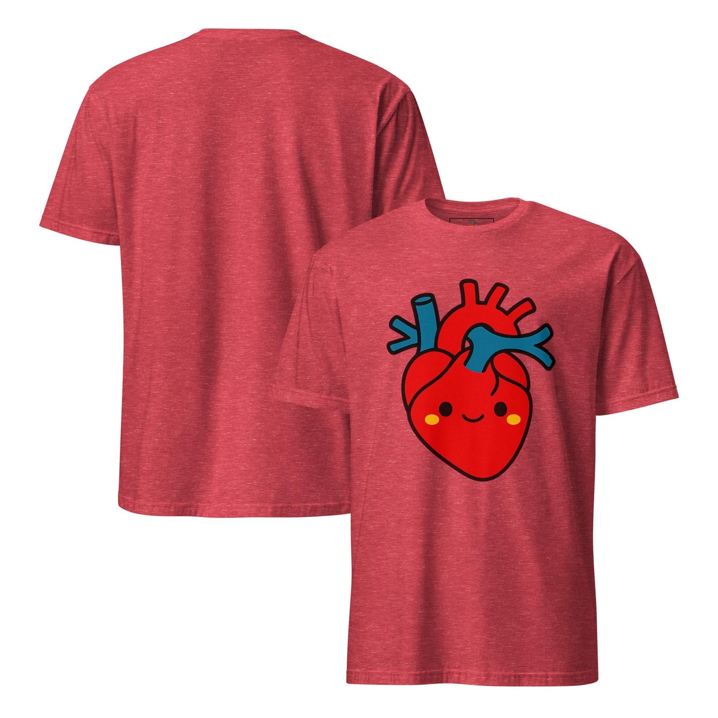 Heart T-Shirt (Large Print) - Funny Cardiology Nurse Gift