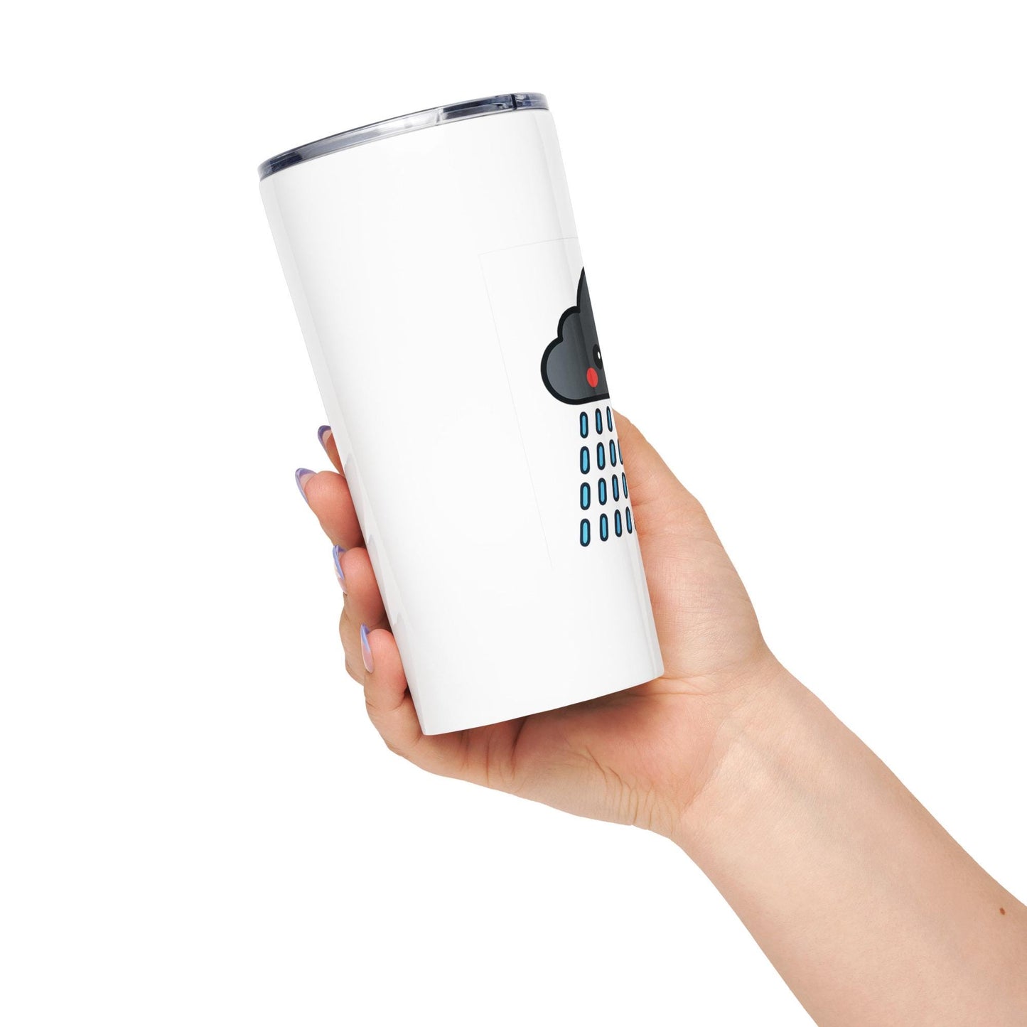 Black Cloud Tumbler 20oz - Funny Night Shift Travel Mug