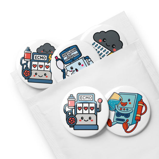 Snarky Machines Vinyl Sticker - Funny Healthcare Nurse Gift