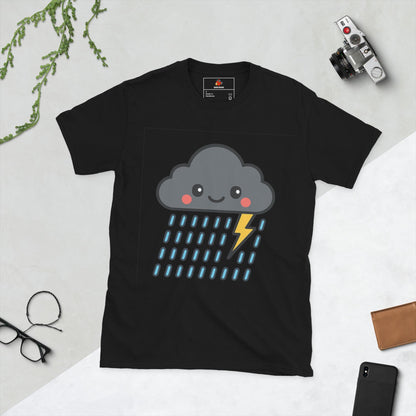 Black Cloud T-Shirt (Large Print) - Funny Night Shift Nurse Gift