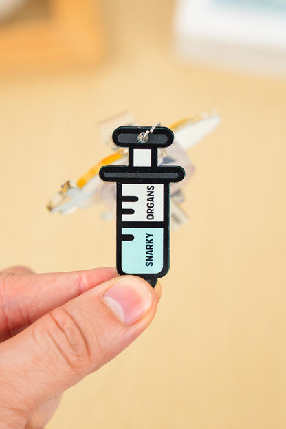 Pancreas Badge Reel - Retractable Endocrinology ID Holder