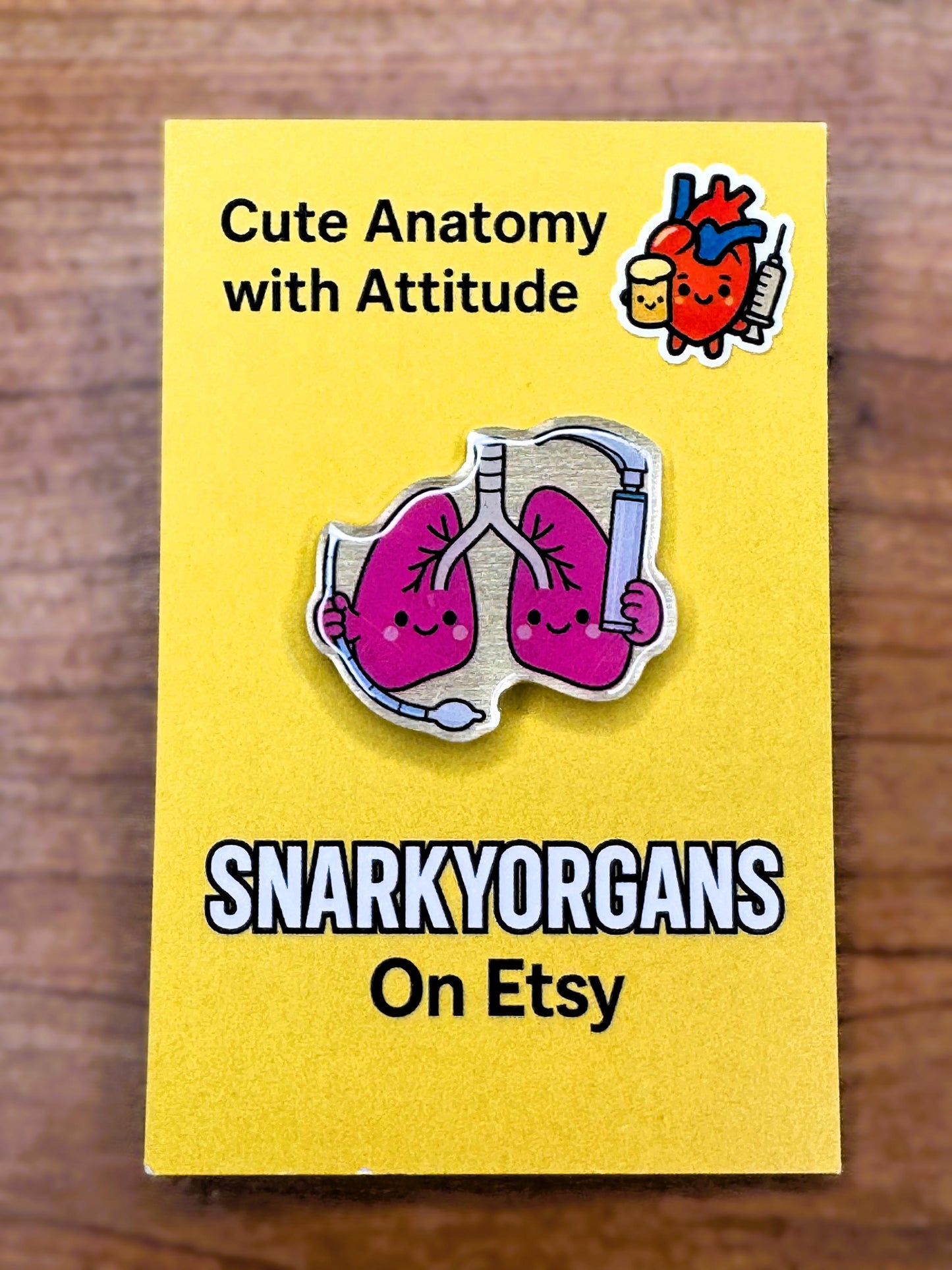 Lung Laryngoscope Vinyl Sticker - Funny Respiratory Therapy Nurse Gift