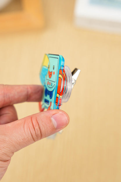 Kidney Nephrology Badge Reel - Retractable Nephrology ID Holder