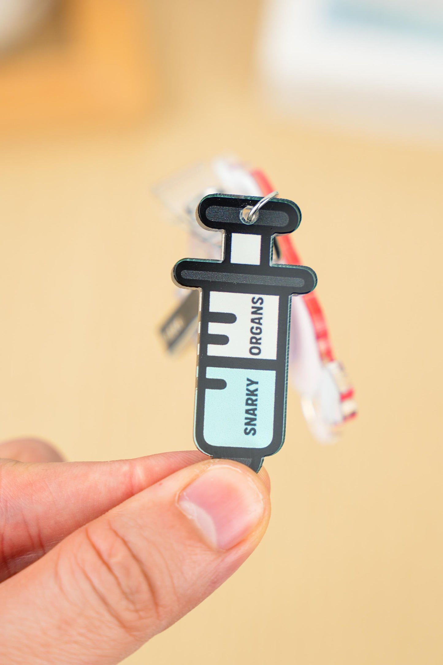 Sinful Brain Badge Reel - Retractable Neurology ID Holder