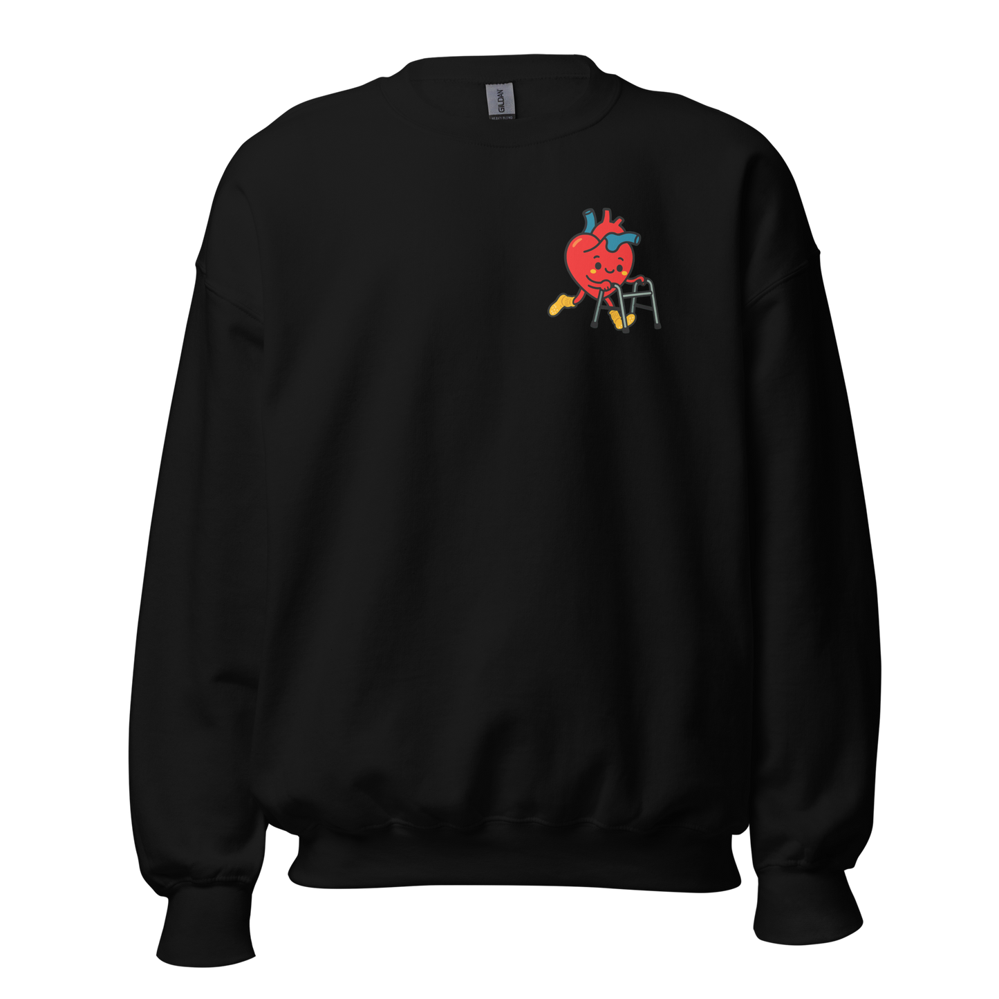 Heart Sweatshirt - Funny Cardiology Crewneck Gift