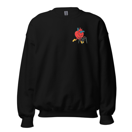 Heart Sweatshirt - Funny Cardiology Crewneck Gift