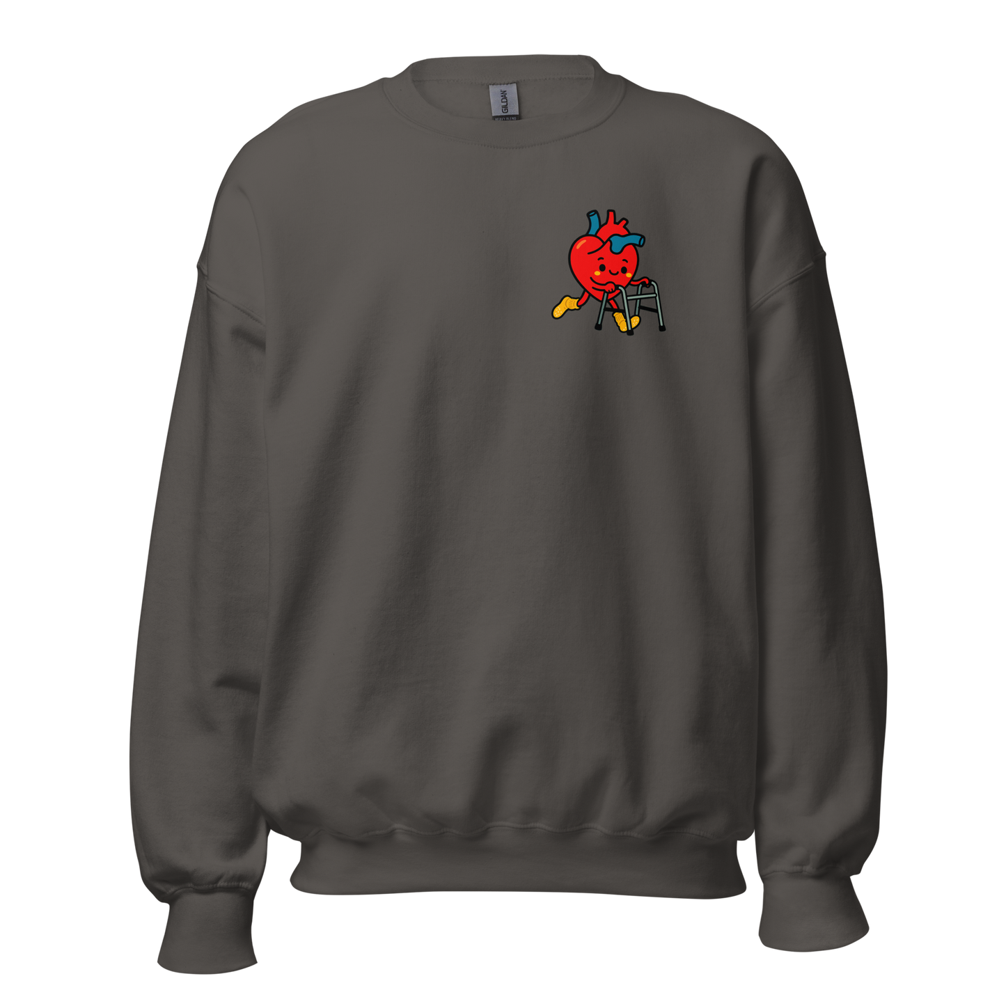 Heart Sweatshirt - Funny Cardiology Crewneck Gift
