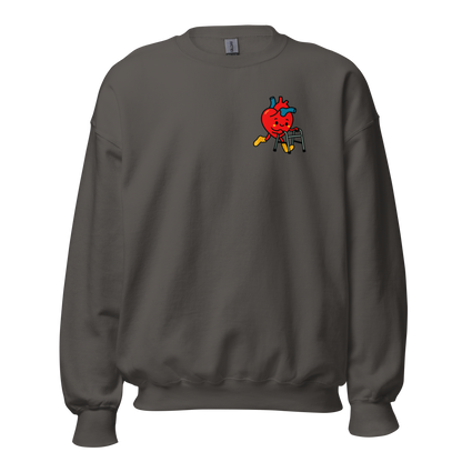 Heart Sweatshirt - Funny Cardiology Crewneck Gift