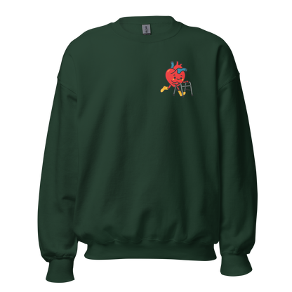 Heart Sweatshirt - Funny Cardiology Crewneck Gift
