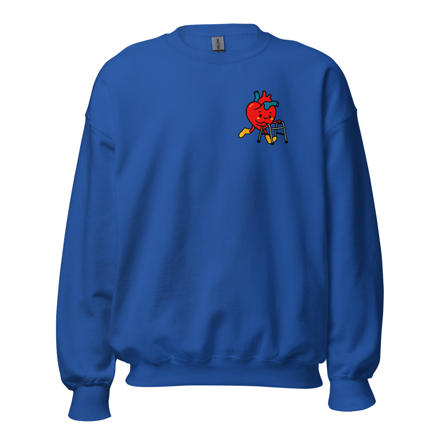 Heart Sweatshirt - Funny Cardiology Crewneck Gift
